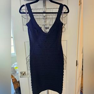 Herve Leger LBL with gold details